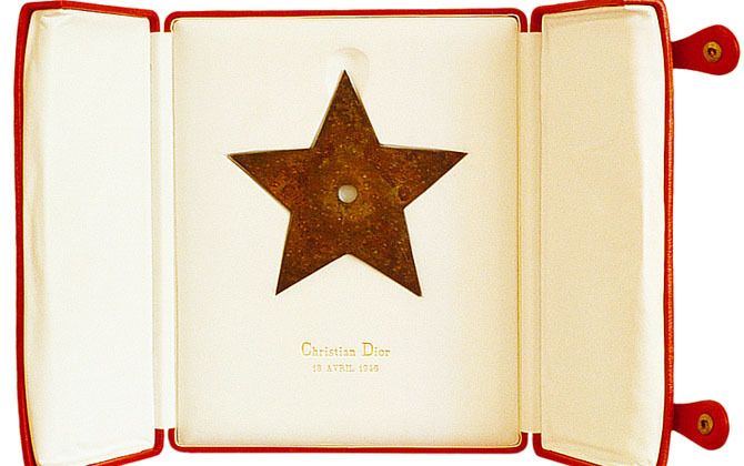 クリスチャン・ディオールが拾った星 ©Part of Christian Dior Museum in Granville