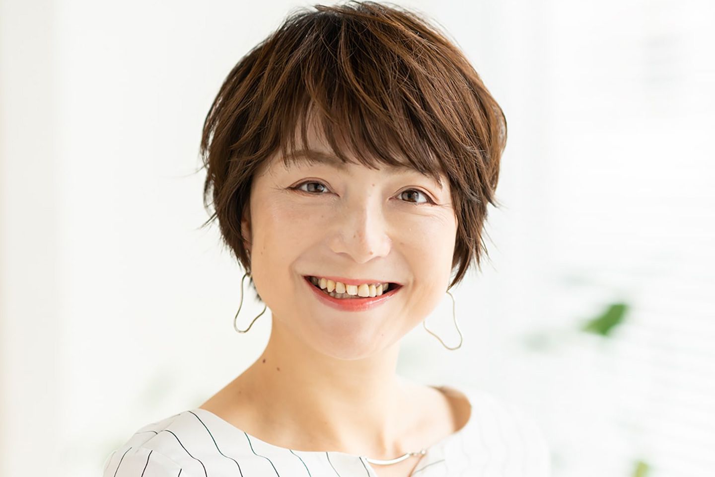 パーマで作った毛流れと束っぽい質感でツヤっぽさもアップ!