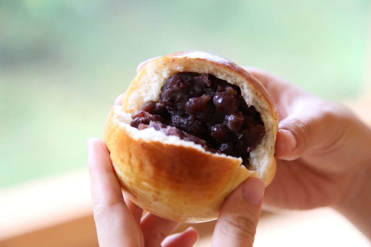 「Bakery&Café 野坐」の一番人気「匠のあんぱん」の画像