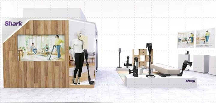 シャークスタッフが常駐する期間限定のスペシャルストアイメージ。