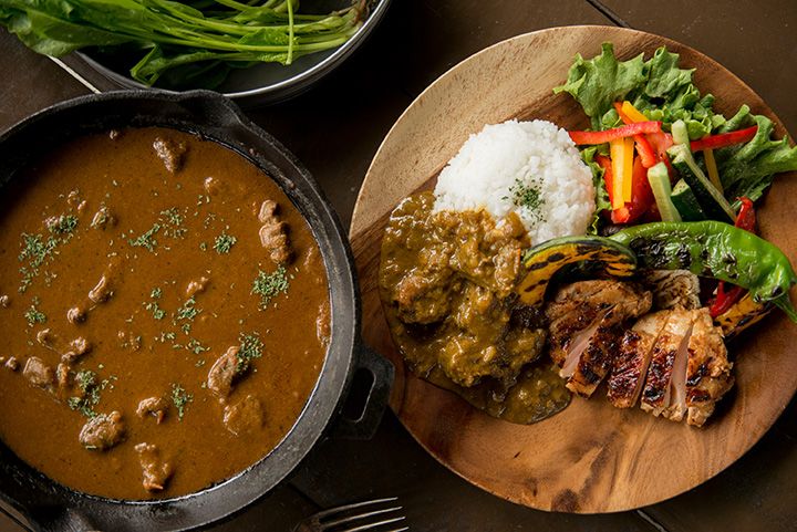 「GRAX ORIGINAL SPICE GLAMPING CURRY PLAN(グラックスオリジナルスパイス グランピングカレープラン)」