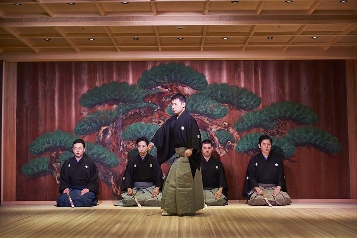 こちらは2018年3月20日に行われた「宝生流」による公演のワンシーン。