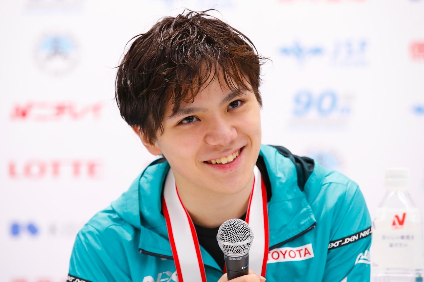 つねに背中を追いかけてきた羽生選手の順位を初めて越えた試合となりました。 写真:田村翔/アフロスポーツ
