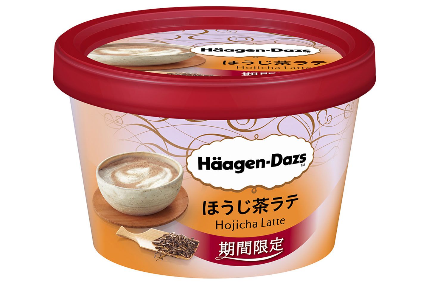 ミニカップ「ほうじ茶ラテ」(期間限定)¥295(税抜)