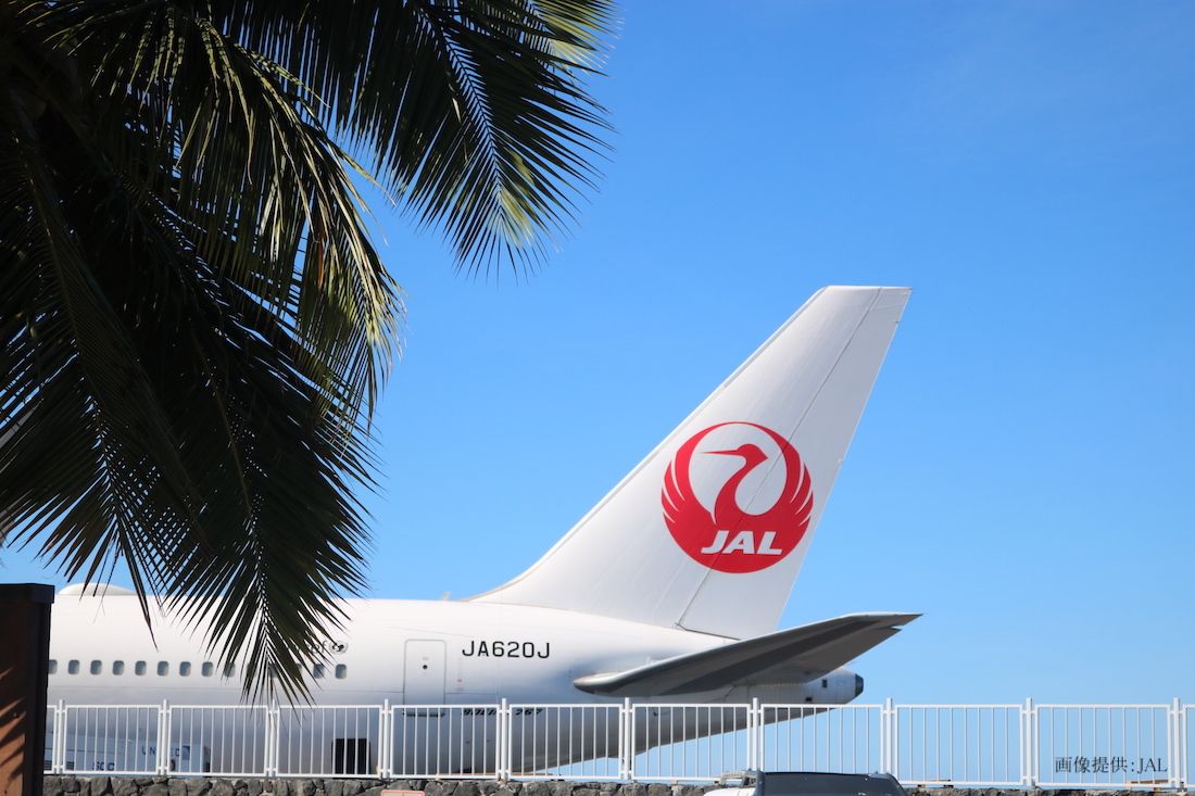 成田−コナ便を毎日就航しているJAL
