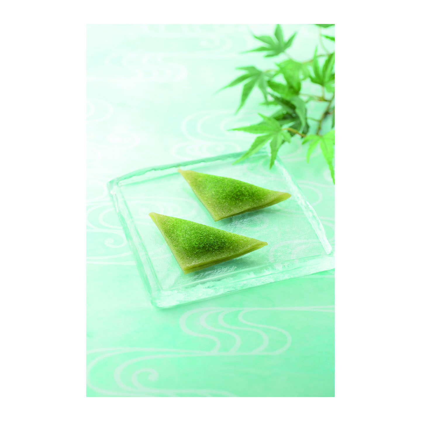 辻利の夏の抹茶あんわらびの画像