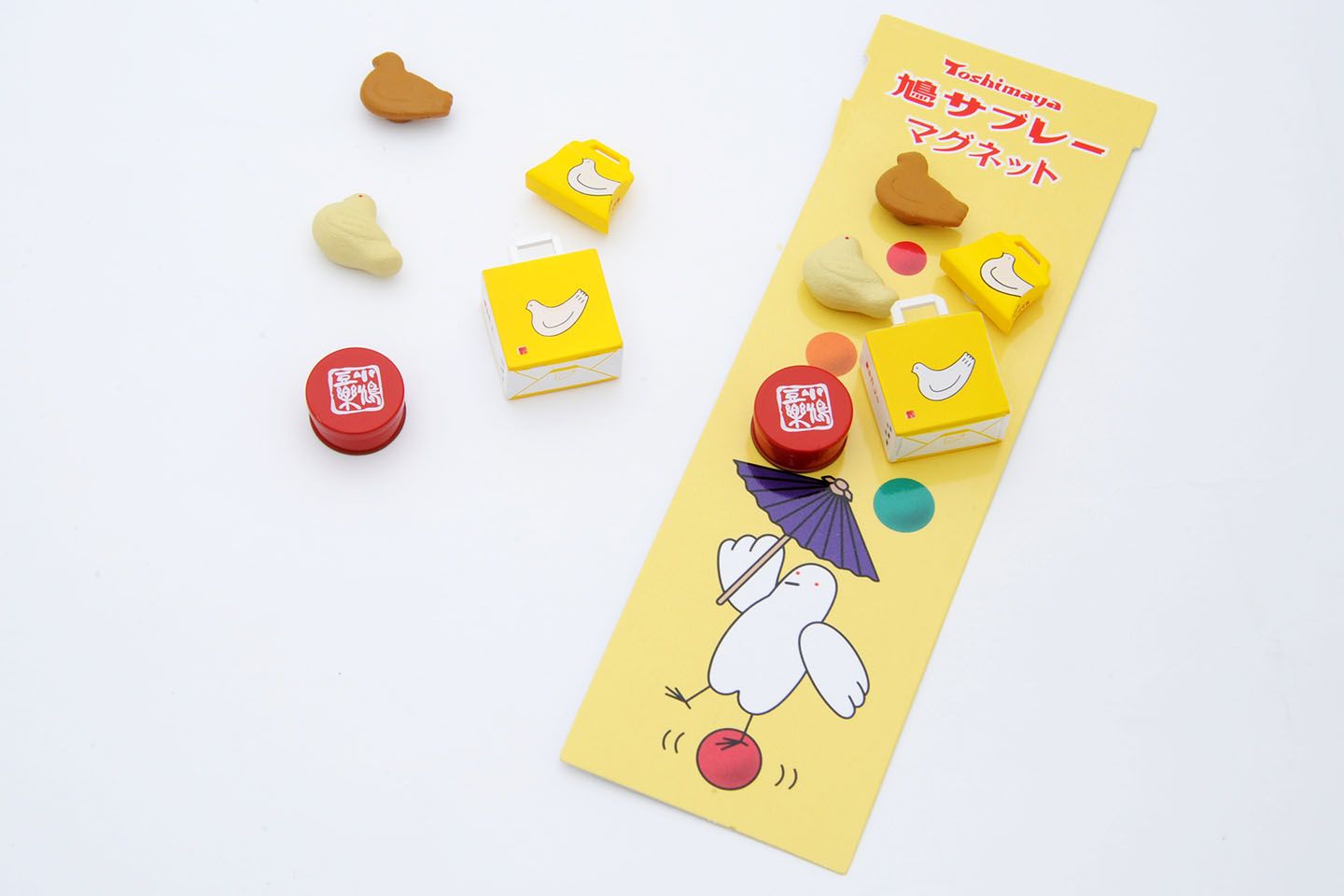 「鳩サブレーマグネット」¥650(税込)