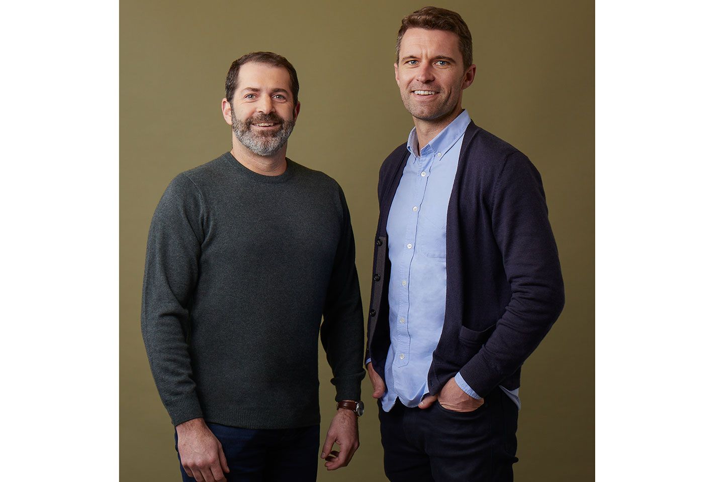 オールバーズの創業者である、ティム・ブラウン氏とジョーイ・ズウィリンガー氏。