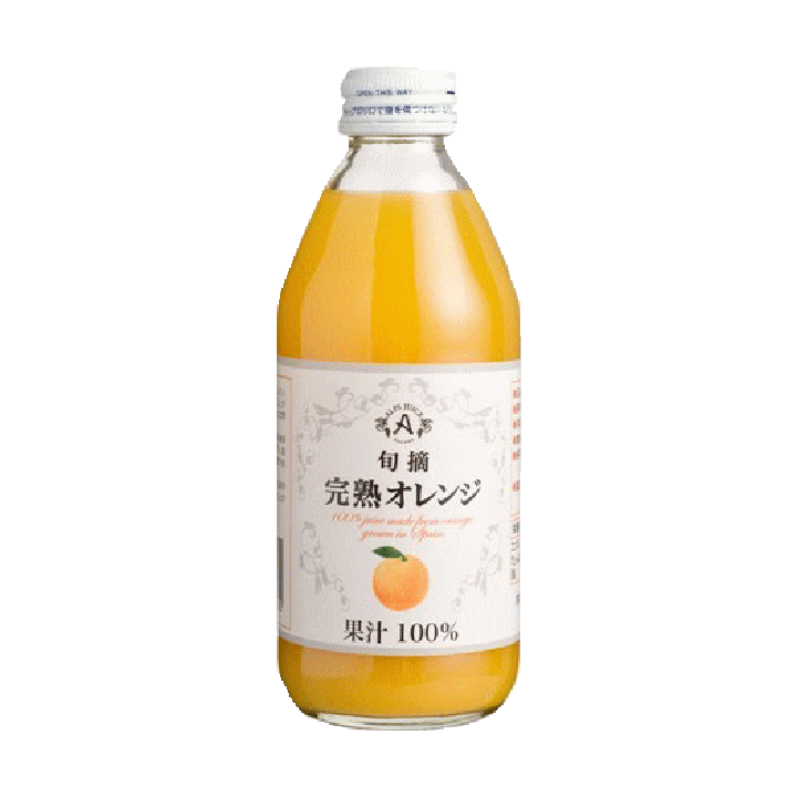 「特別厳選果実果汁100%信州オレンジ」(アルプス・長野県産)