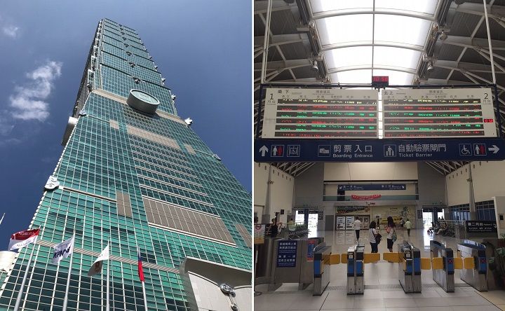 台湾の街の景色はこの10年ほどでも急激に変化している。