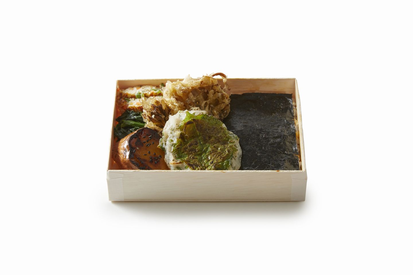 海苔弁 畑 ¥1,080(税込)「刷毛じょうゆ海苔弁山登り」GINZA SIX B2F