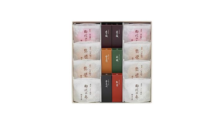 羊羹・最中詰合せ ¥3,564(税込)