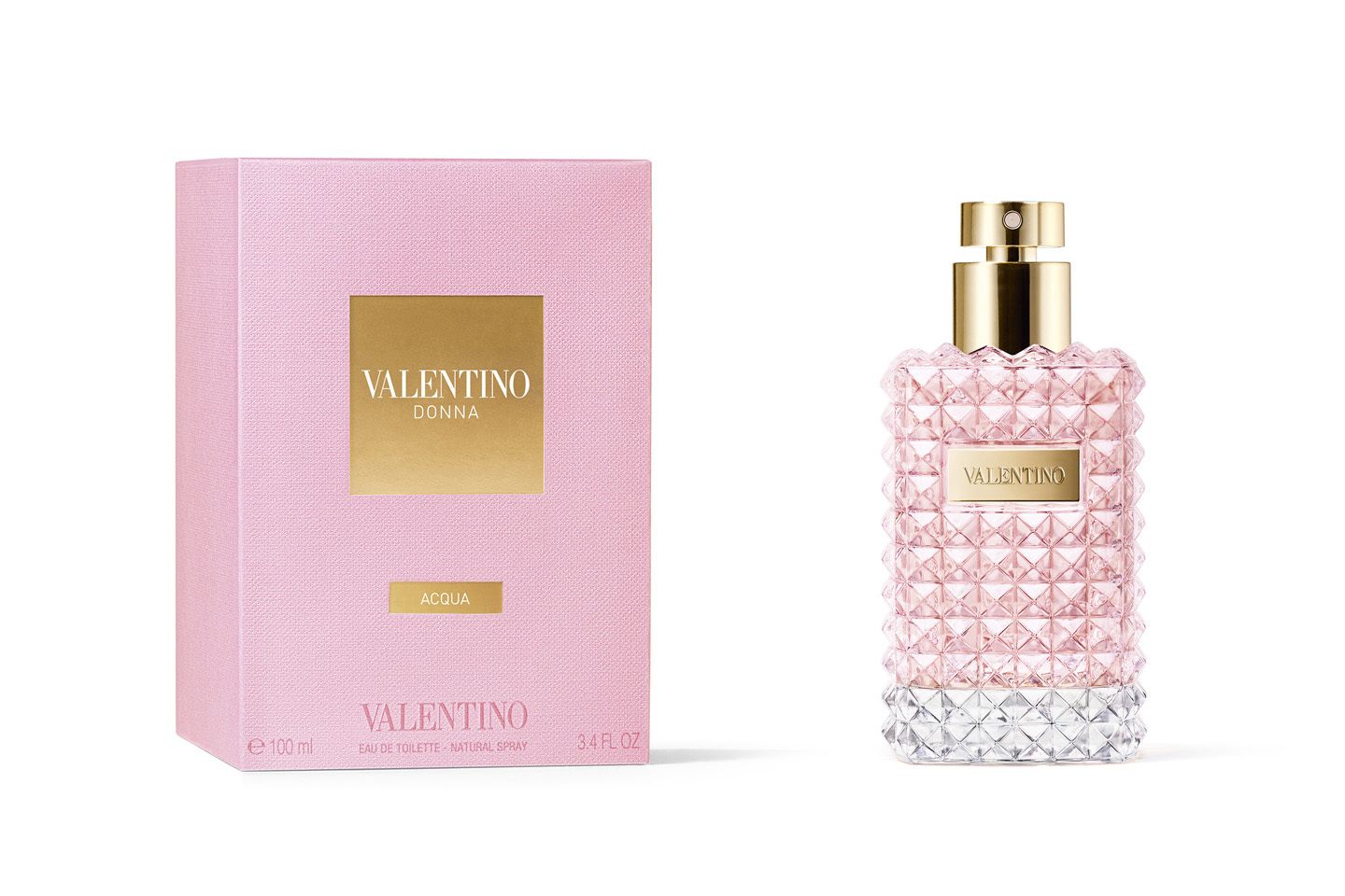 ヴァレンティノ ドンナ アクア オーデトワレ 30ml ¥7,200、50ml ¥10,200、100ml ¥14,400