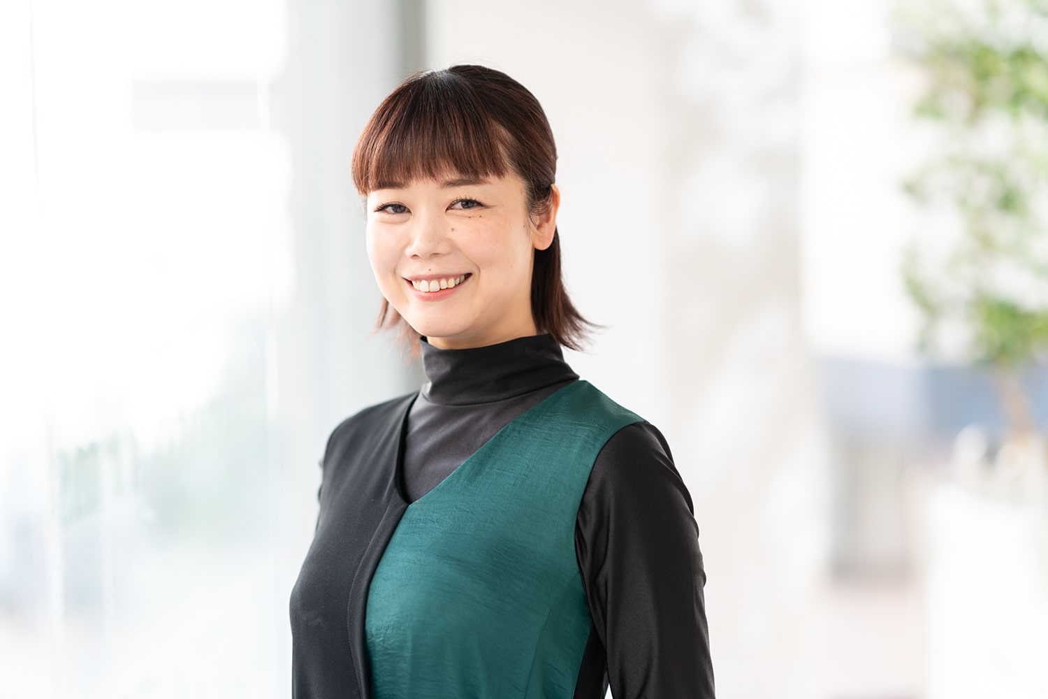kakimoto arms自由が丘クレオ店 カラースペシャリスト・守随千晴さん。美容のために積極的に肉を食べるように。「週3回は焼き肉へ。おかげで体が冷えにくくなりました」