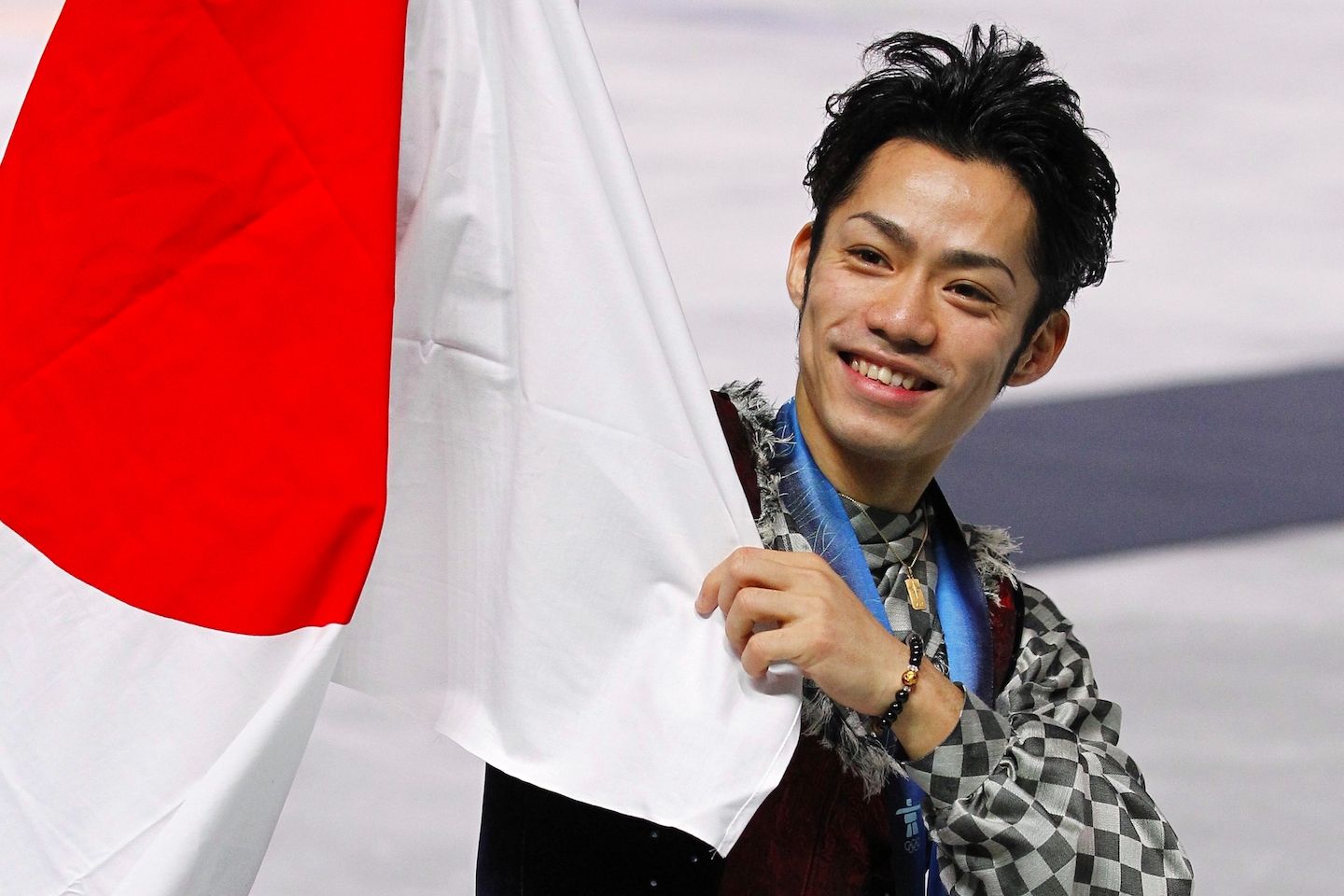 バンクーバー五輪で日本人初となる銅メダルを獲得 写真:ロイター/アフロ