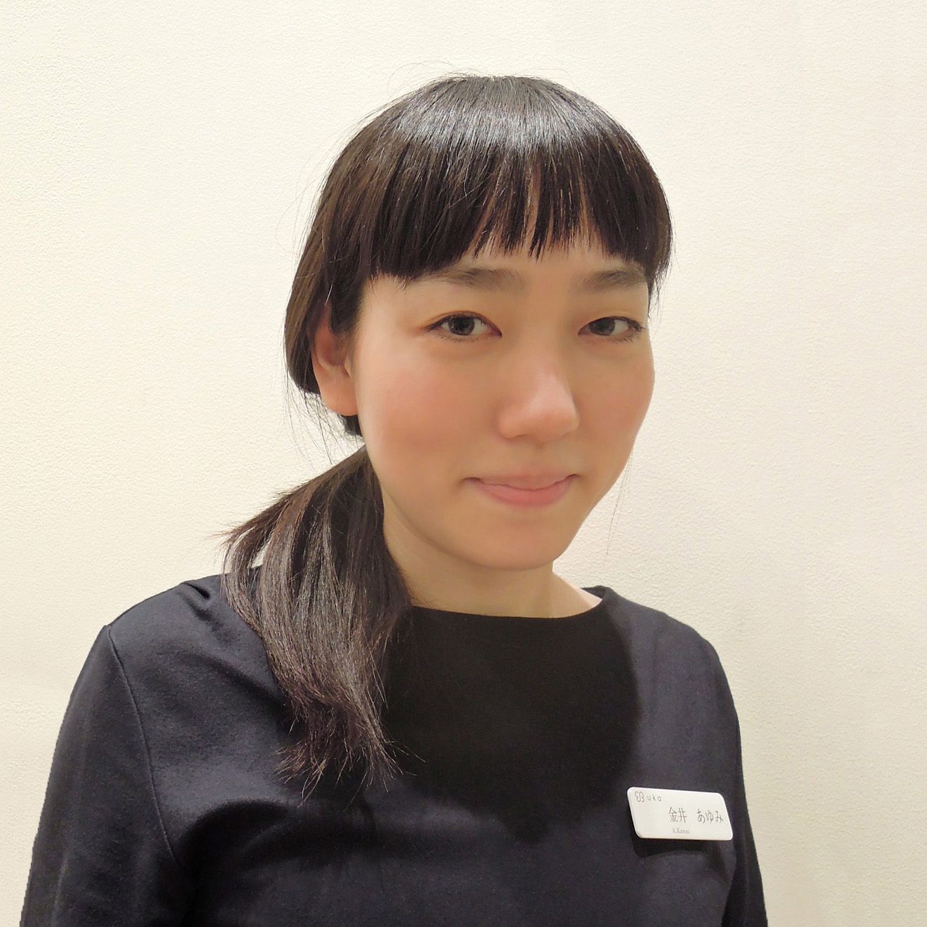 担当してくれたヘッドセラピストの金井あゆみさん。スパのヘアスタイリングも施してくれる。