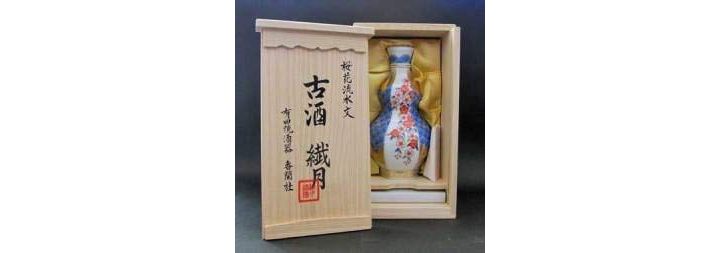 「桜花流水文 古酒 繊月」(繊月酒造)値段¥100,000