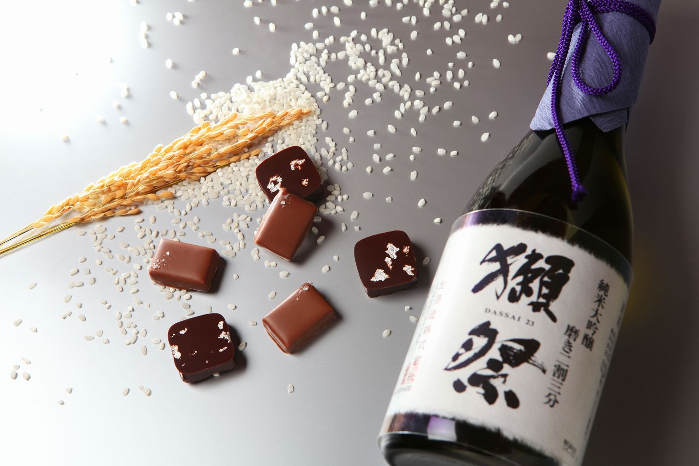 獺祭ショコラ 6個入/¥2,484(税込)「ショコラティエ パレドオール」松屋銀座 B1F