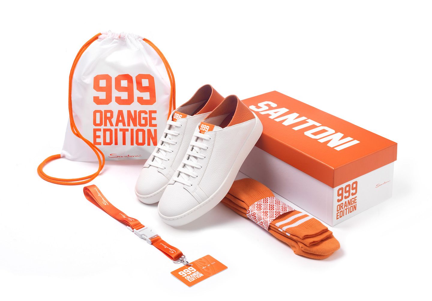 Santoni (サントーニ)の特別モデル「999 Orange Edition」