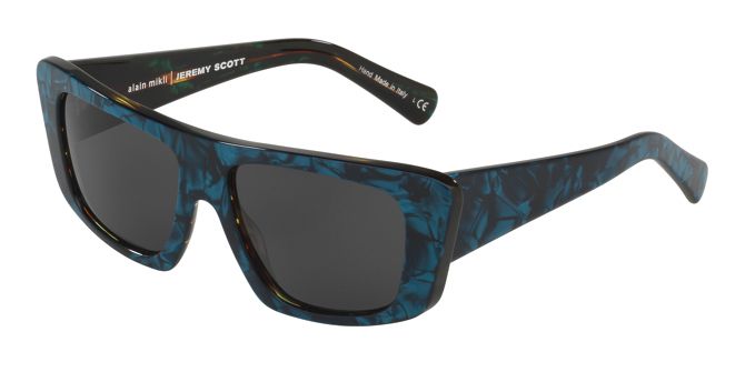 JEREMYSCOTTの青と黒のサングラス¥46,000(税抜)