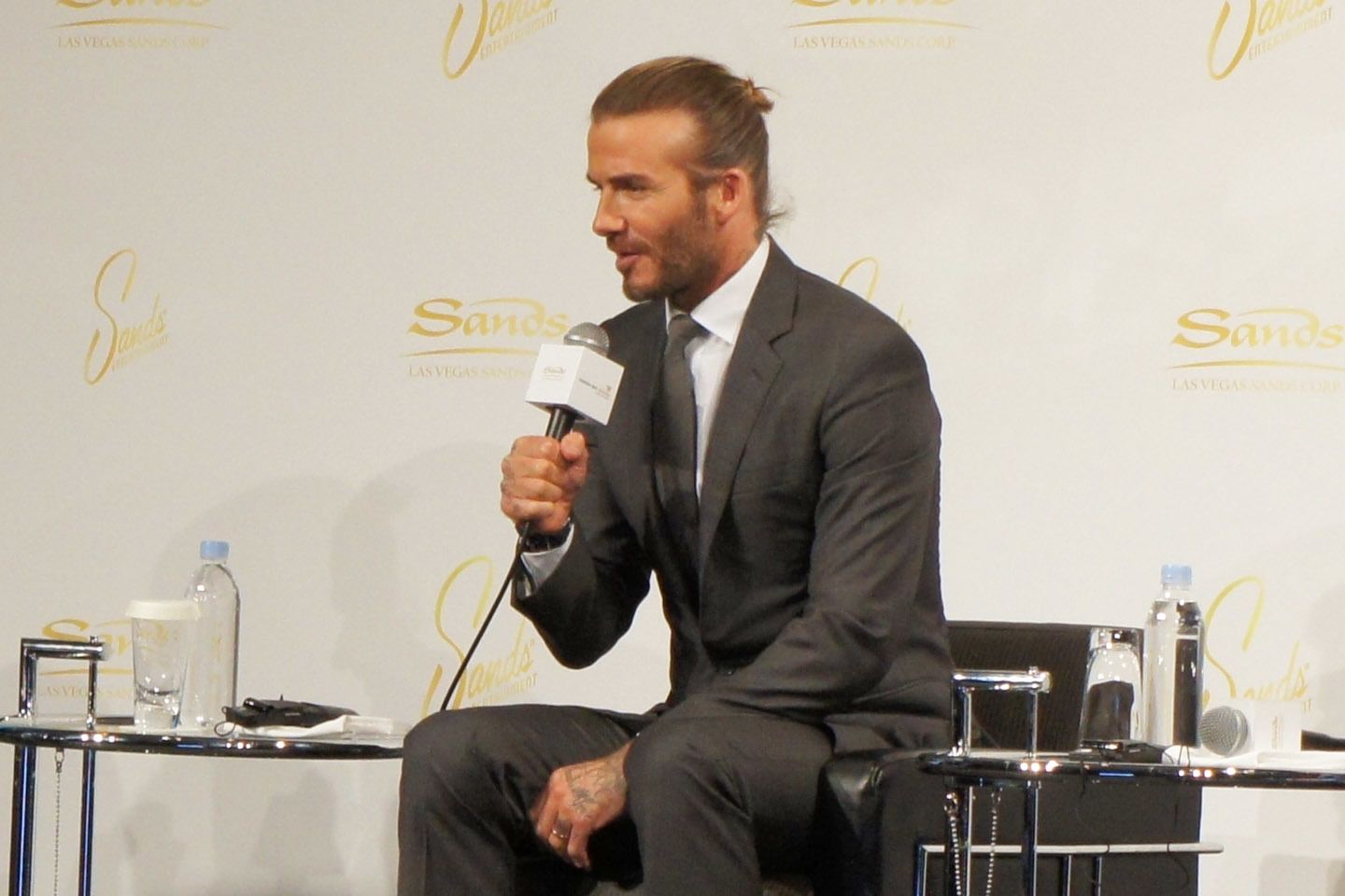 ラスベガス・サンズのグローバル親善大使、デビッド・ベッカム氏