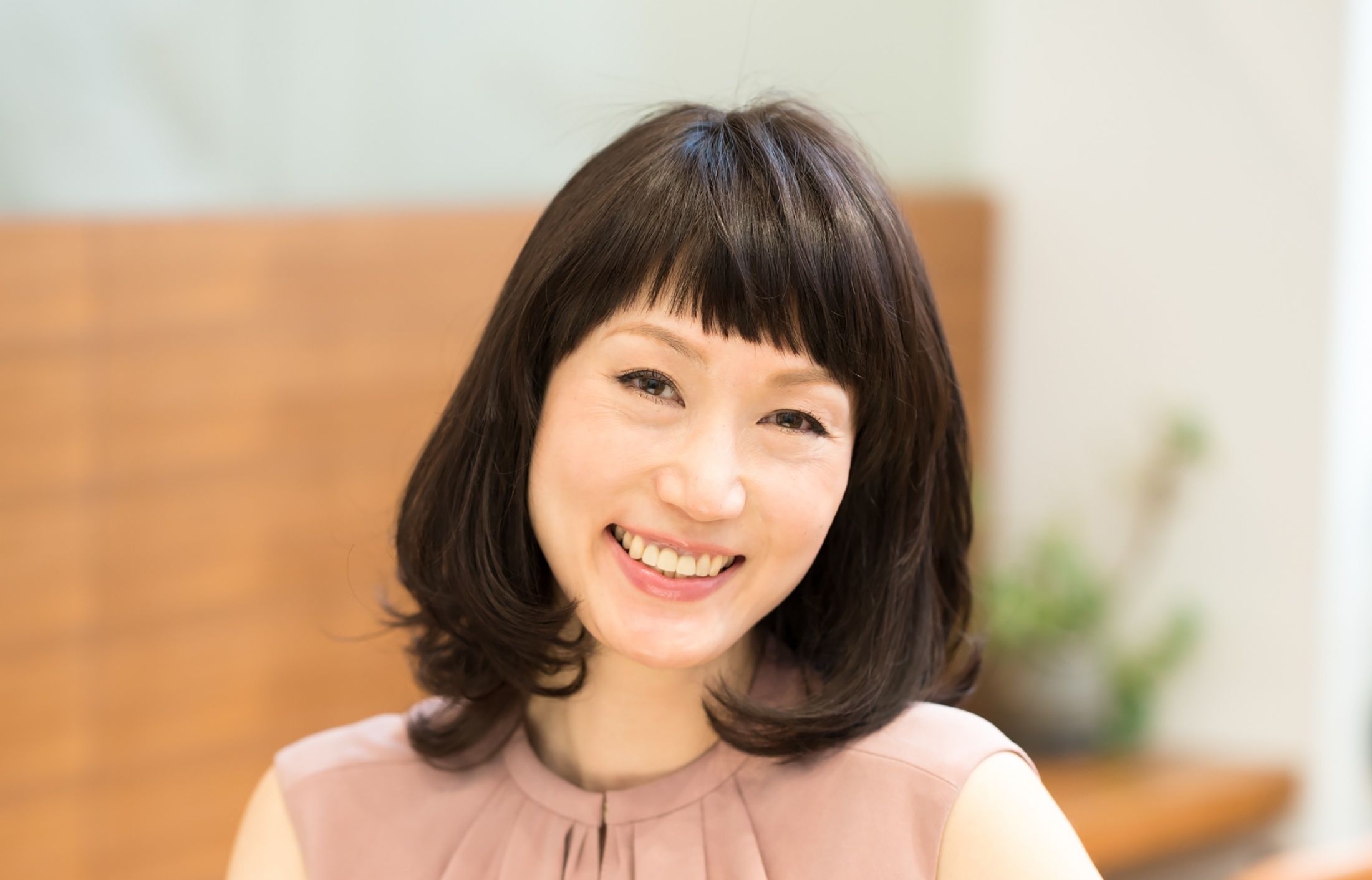 若さ溢れるハツラツとした印象に