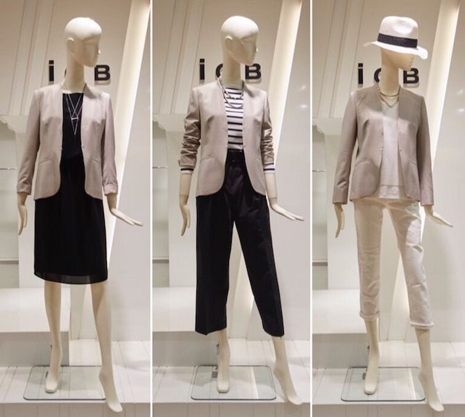 ICB、ジャケットコーデ、キャリアスタイル