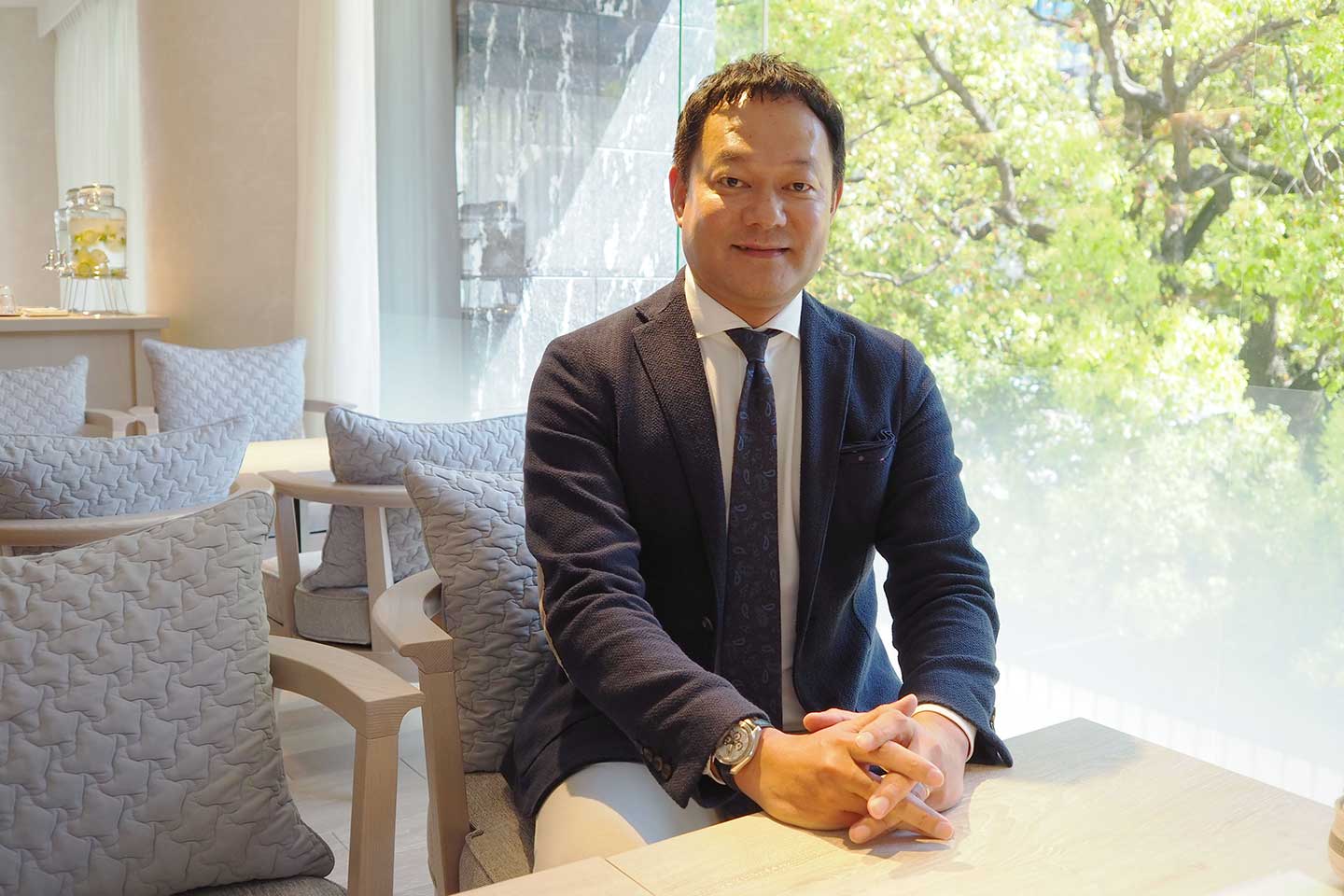 リブランドを手掛けた、総支配人の松浦 啓さん
