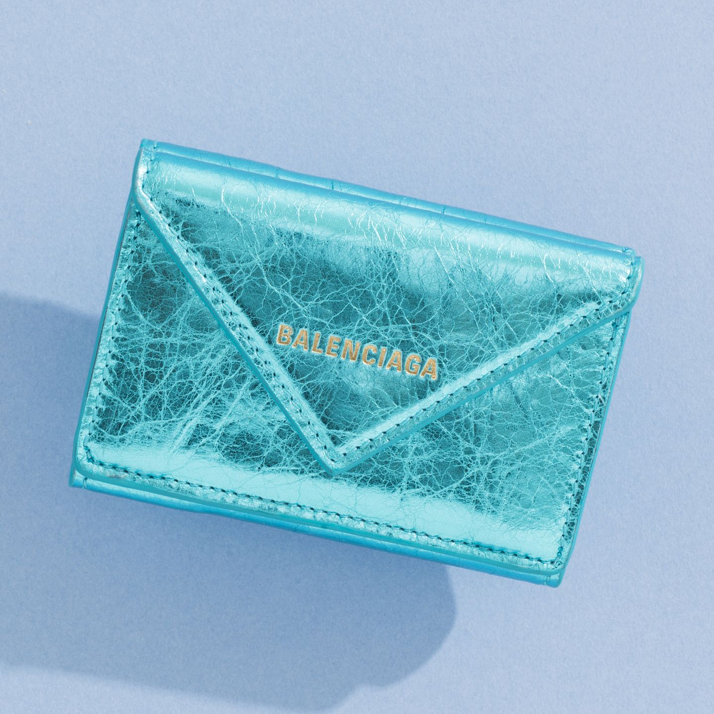 三つ折りの財布「PAPER ZIP AROUND MINI WALLET(ペーパー ジップアラウンド ミニ ウォレット)」【縦7×横10×マチ3cm】¥44,000(税抜)