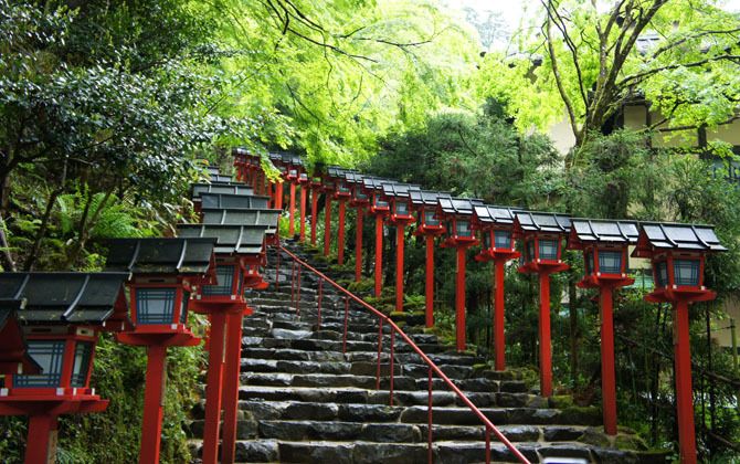 貴船神社参道