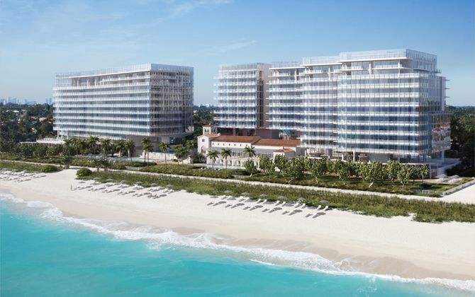 フォーシーズンズホテル アット ザ サーフクラブ(Four Seasons Hotel at The Surf Clubの外観