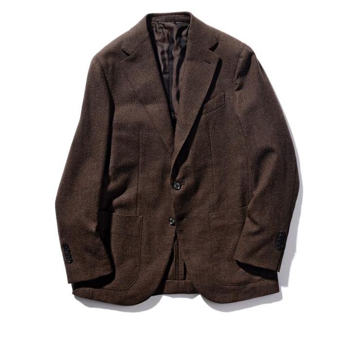 ジャケット¥150,000(トゥモローランド〈カルーゾ〉)