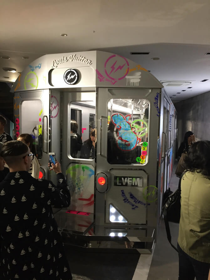 LOUIS VUITTON in collaboration with FRAGMENTPOP-UP STORE