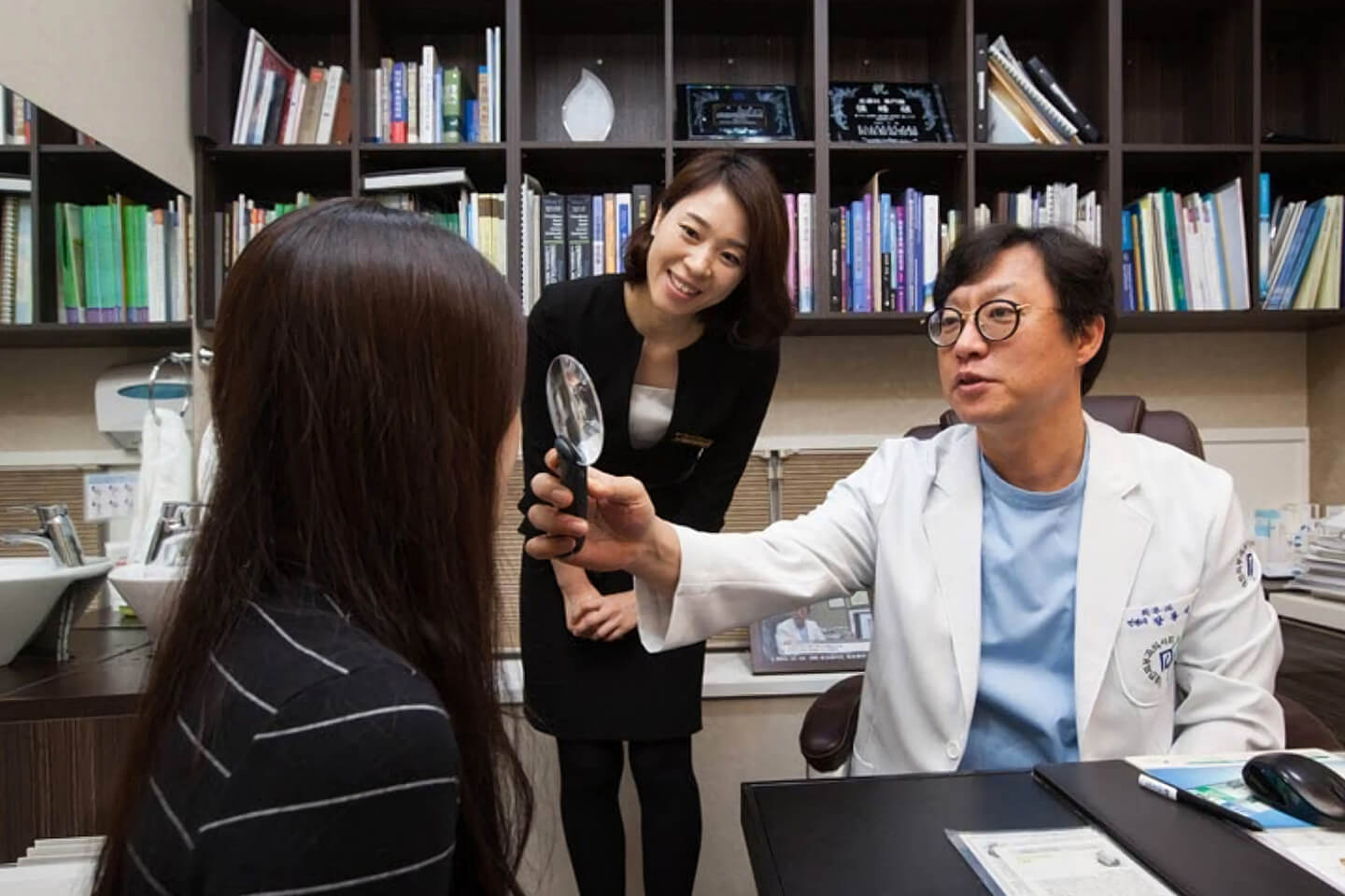 診察の様子