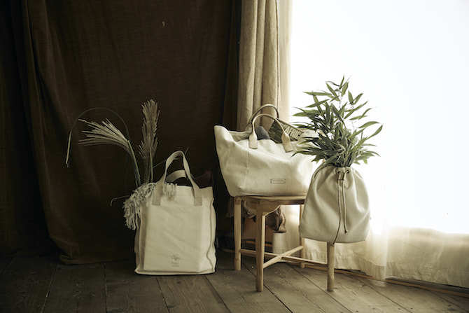 Brunello Cucinelli(ブルネロ・クチネリ)、ライフスタイルコレクション、キャンバス地のバッグ