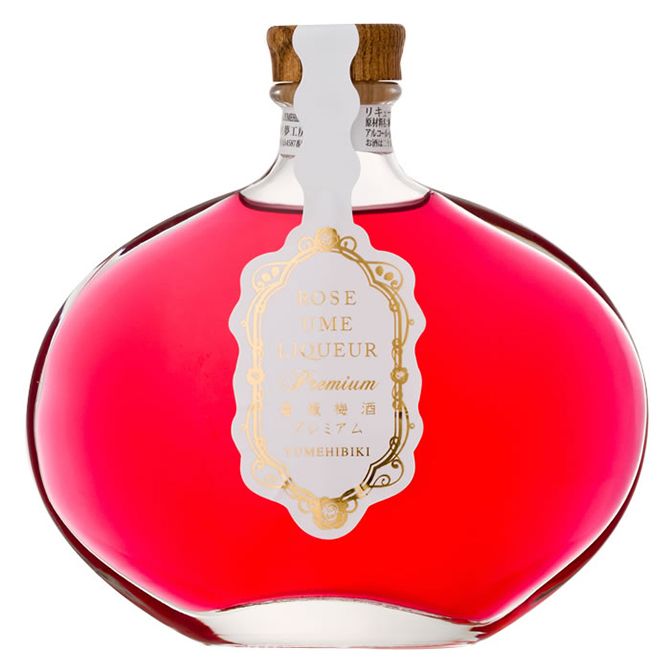 「おおやま夢工房」ROSE UME LIQUEUR 薔薇梅酒プレミアム