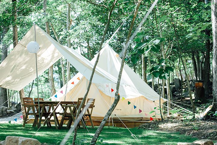 杜のテラス GLAMPING&CAMPING(大阪府豊能郡能勢町)