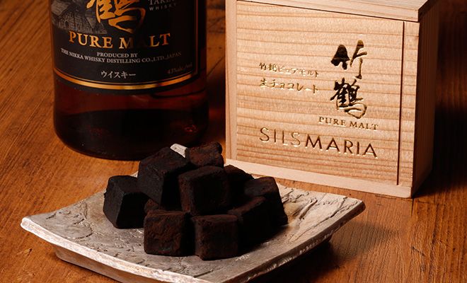 竹鶴ピュアモルト生チョコレート16粒入り ¥1,500