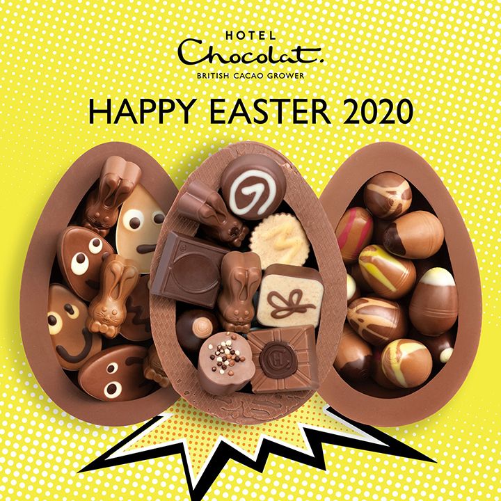 英国カカオブランドの「イースター コレクション」(Hotel Chocolat ホテルショコラ)