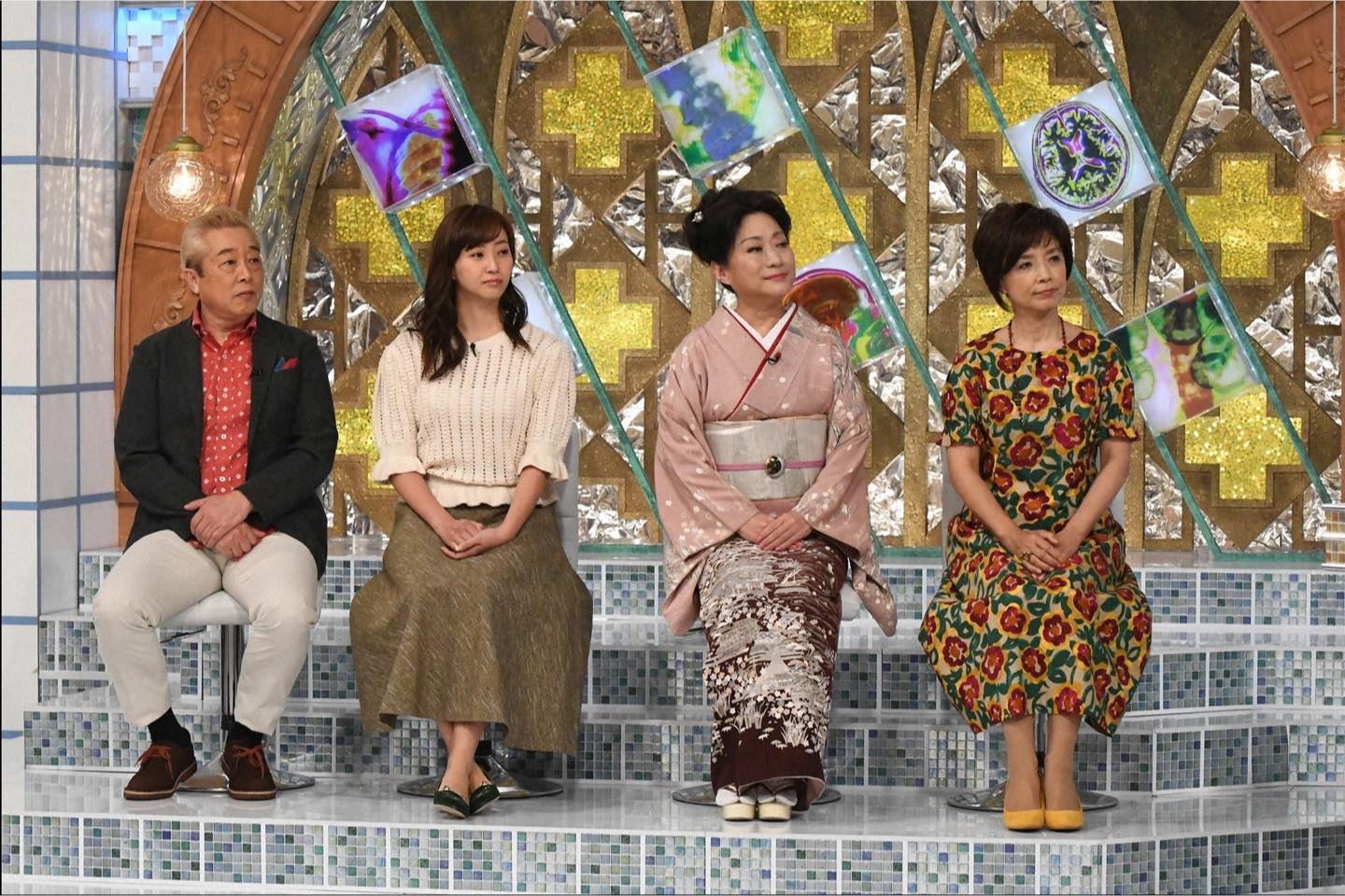 ©ABCテレビ 左から:ガダルカナル・タカさん、藤本美貴さん、山村紅葉さん、榊原郁恵さん