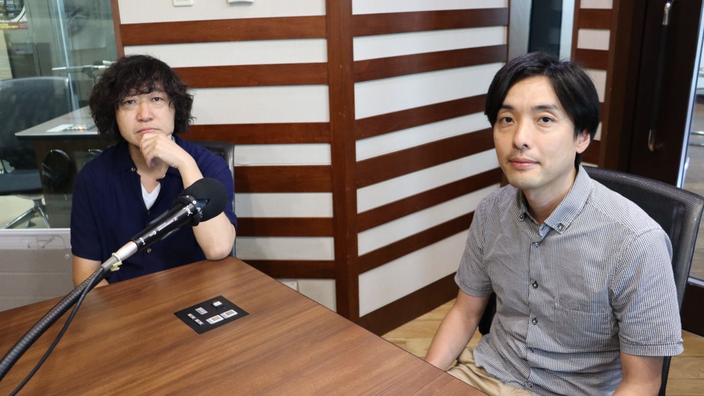 左が森田さん。右が新野さん。