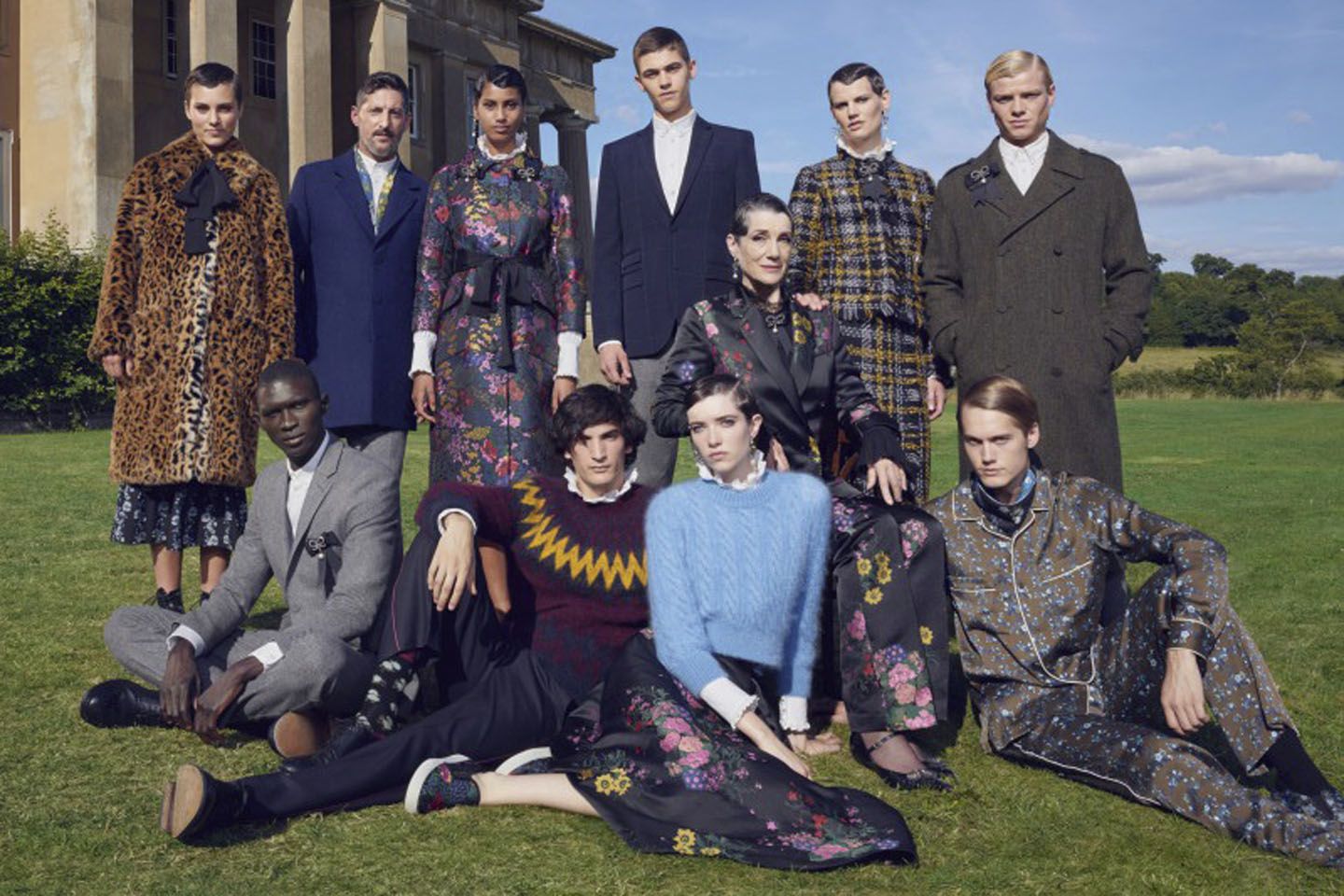 ERDEM x H&Mのキャンペーンビジュアル