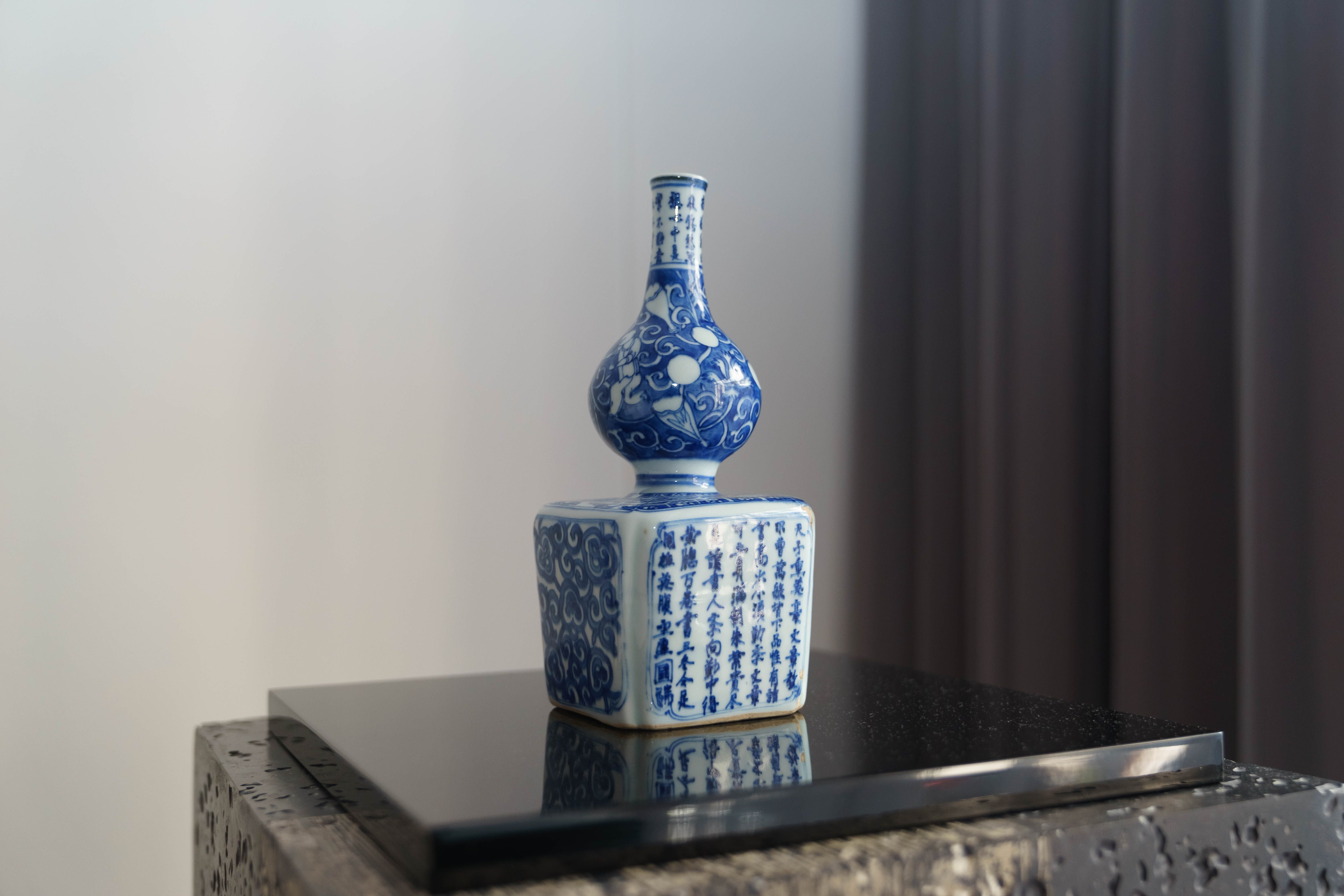 「祥瑞瓢形徳利」