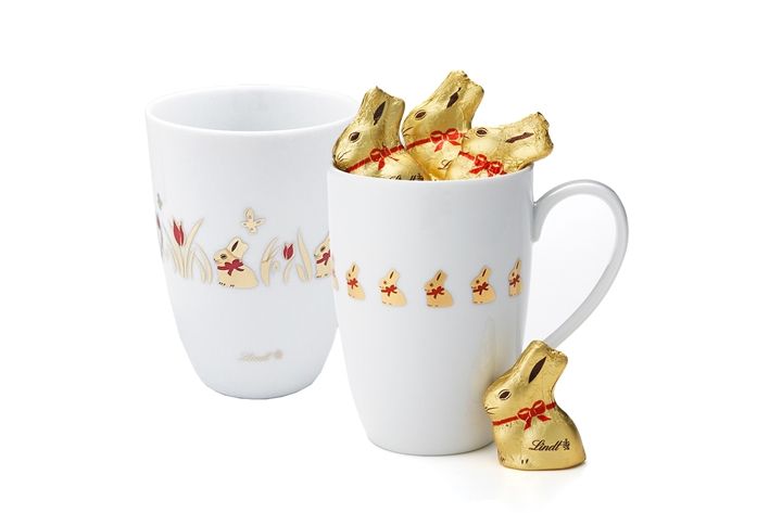 「チョコレート ゴールドバニーマグ 100g」(Lindt リンツ)