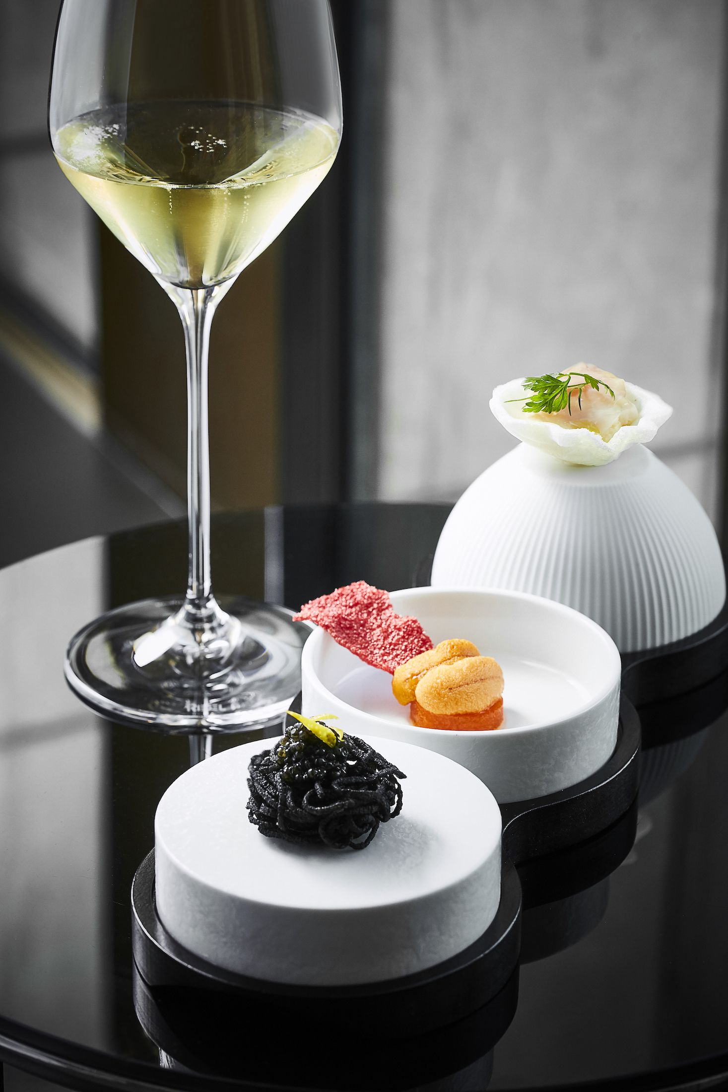 「ラ・テラッツァ ドン ペリニヨン ラウンジ」で提供されるフード※料理はイメージです