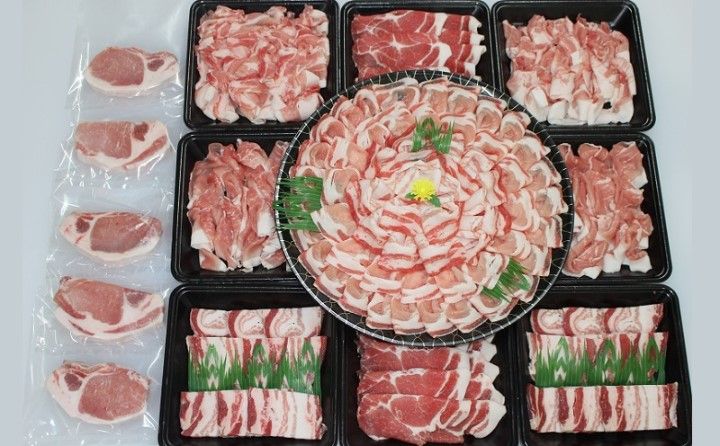 都城産豚「高城の里」大満足3.6kgセット|宮崎県都城市
