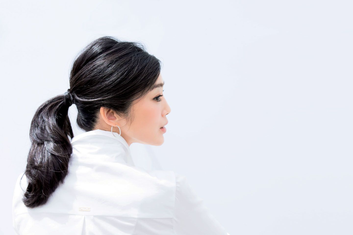 ■簡単にできる「大人のポニーテール」