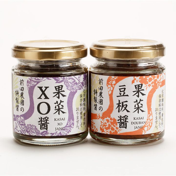 中華風な「果菜 XO醤&果菜 豆板醤」(前田農園)