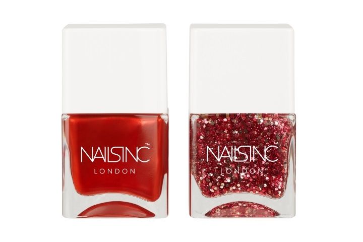 ネイルズ インク ジョイフル ネイルポリッシュ デュオ キット 各14ml ¥3,550 写真左より/FEAR OF MISSING OUT(フィア オブ ミッシング アウト)、NEVER LOW KEY(ネバー ロー キー) ※2019年11月1日(金)発売