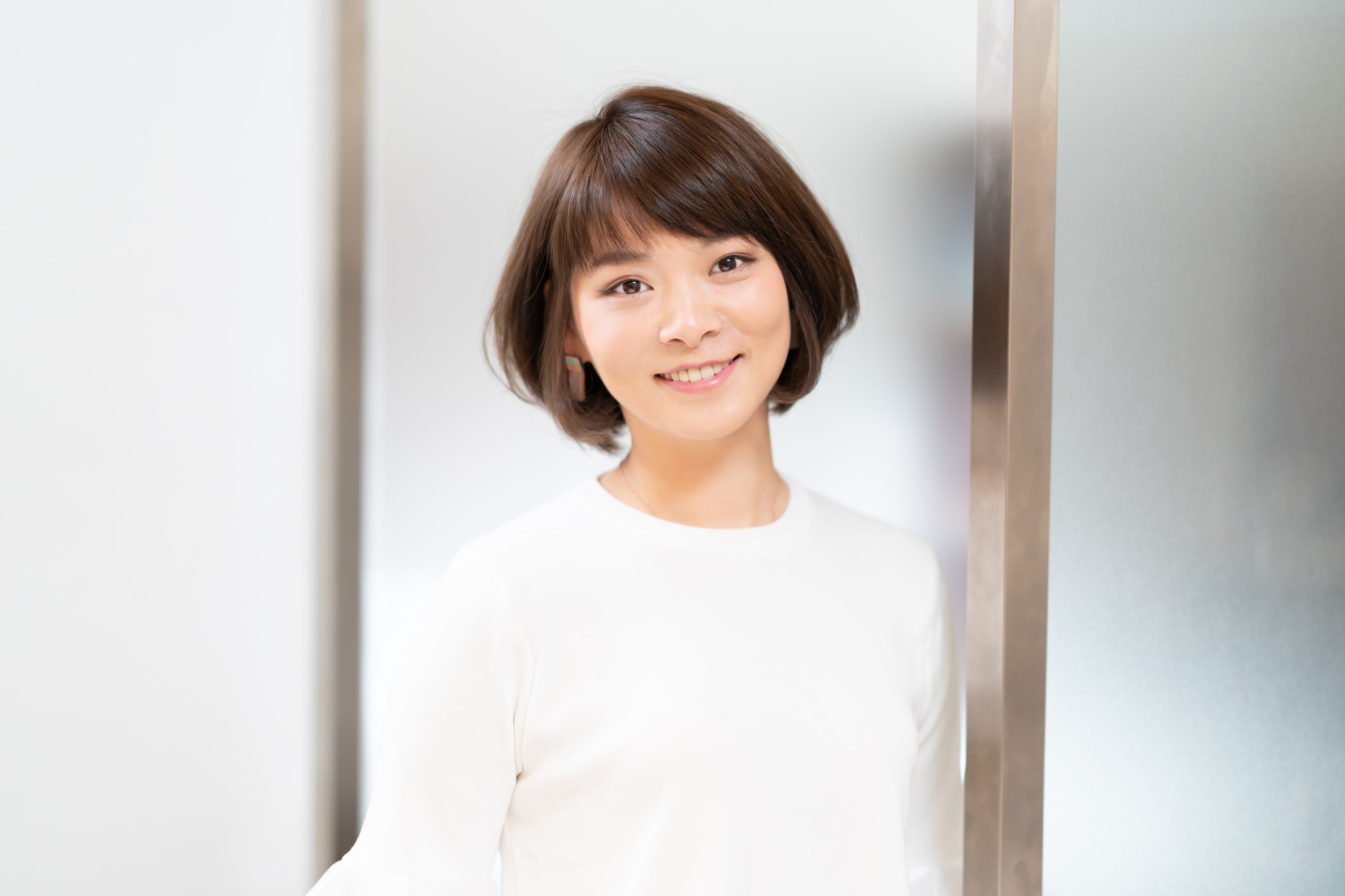 丁寧なスライドカットとブローでつくる洗練されたシルエット